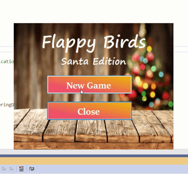 Flappy Bird - Santa Edition