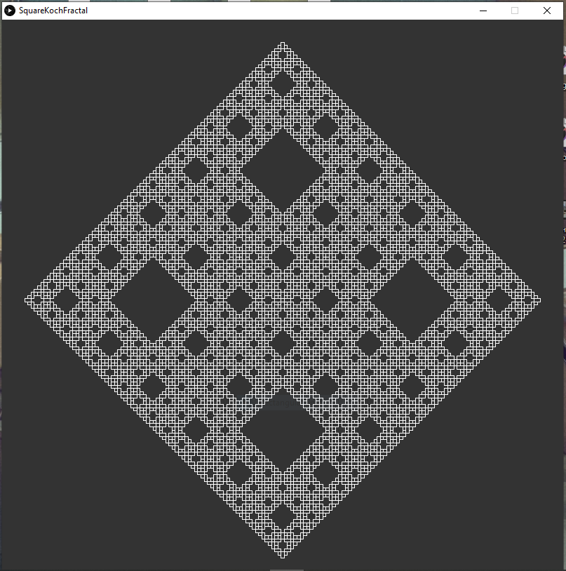 Square Koch Fractal