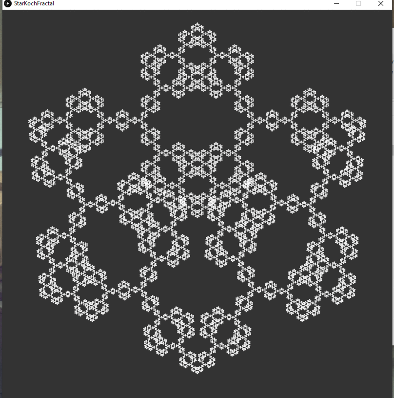 Star Koch Fractal