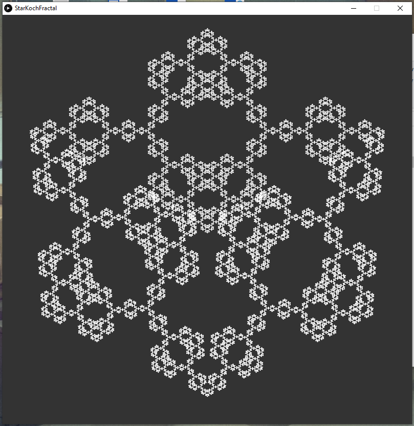 Star Koch Fractal
